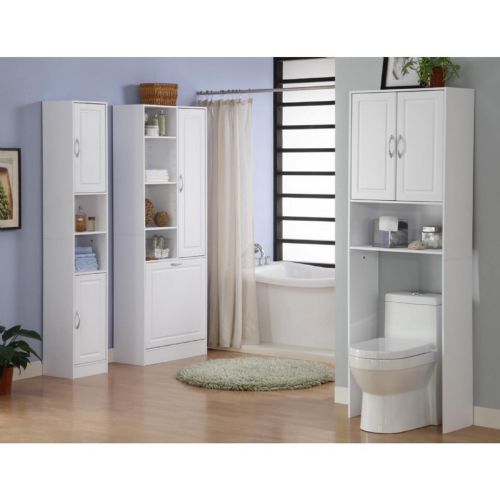 4D Concepts Bathroom 1 door/1 Drawer Base Cabinet - White 4DC-76425