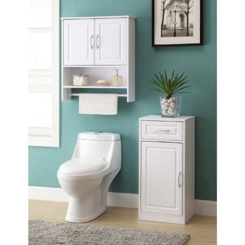 4D Concepts Bathroom 2 Door Wall Cabinet - White 4DC-76420