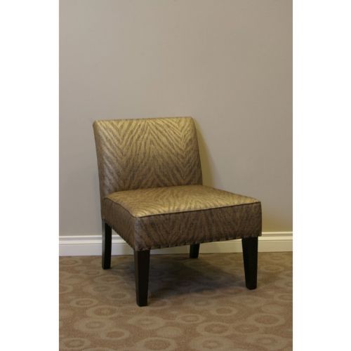 4D Concepts Belinda Accent Chair - Metallic Woven Linen 4DC-773511