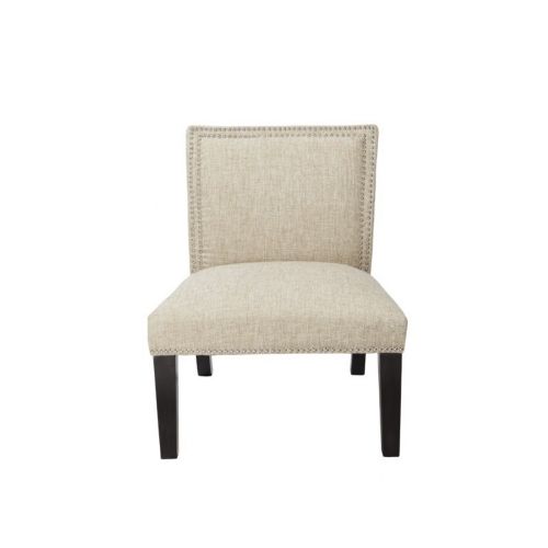 4D Concepts Burnett Slipper Chair - Polyester Blend Natural Sand Woven 4DC-778611