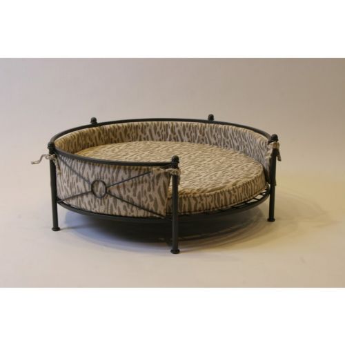 4D Concepts Rounded Pet Bed - Smoked Metal 4DC-11104