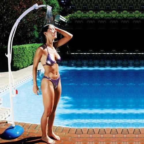 Poolside Portable Shower PM52508-WHITE