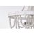Valentinas 18" 4-Light Indoor Brushed White Finish Chandelier PD033-4WH #6