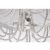 Valentinas 18" 4-Light Indoor Brushed White Finish Chandelier PD033-4WH #7