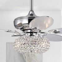 Shelby 52" 3-Light Indoor Chrome Finish Ceiling Fan CFL-8502REMO-CH