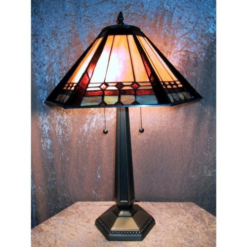 Mission Style Table Lamp P1803