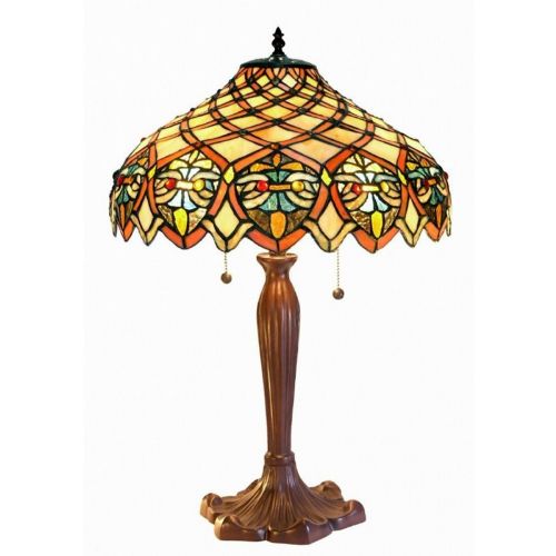 Tiffany-Style Ariel Shade Table Lamp 3046-BB1055