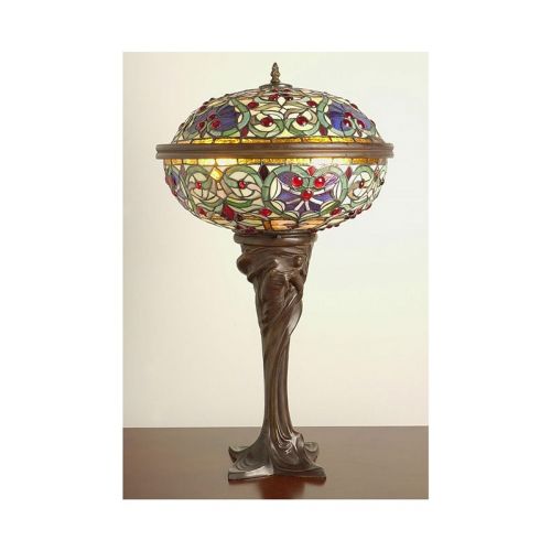 Tiffany Style Domed Table Lamp ZDL145B-1639