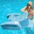Folding Baja II Pool Float Lounge - Marina Blue SS65701-28 #2