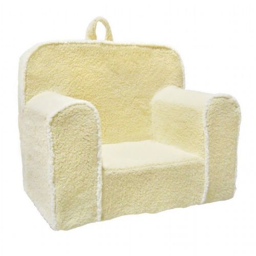 Everywhere Foam Chair Sherpa Ivory 41007