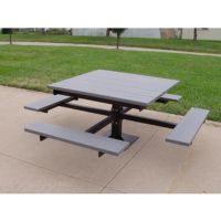 T-Table Resinwood Picnic Bench and Table 4 Feet FF-PB4-BFSPIC