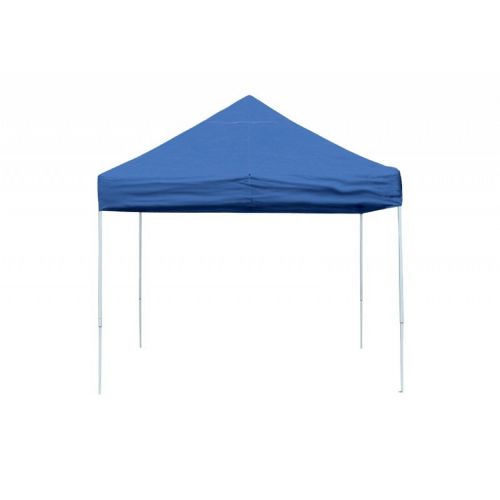 10x10 ST Pop-up Canopy, Blue Cover, Black Roller Bag 22562