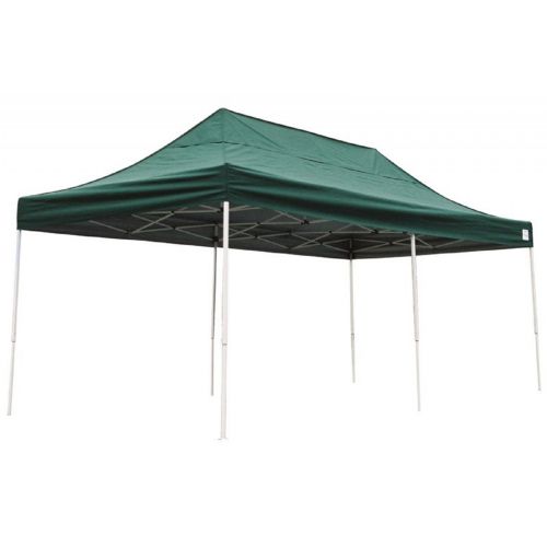 10x20 ST Pop-up Canopy, Green Cover, Black Roller Bag 22582