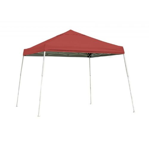 12x12 SL Pop-up Canopy, Red Cover, Black Roller Bag 22545