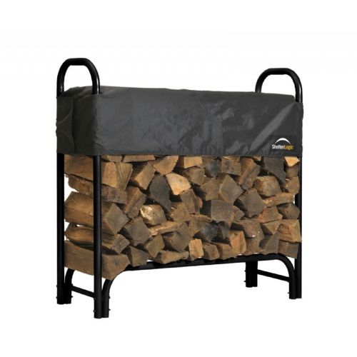 Heavy Duty Firewood Rack w/Cover 4 ft. 90401