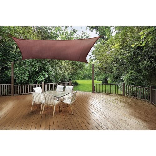 Square Shade Sail - Terracotta 230 gsm 12 ft. 25672