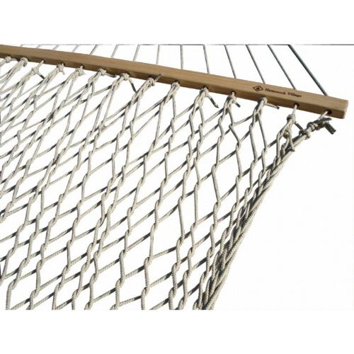 Polyester Rope Hammock 60" - Double (Sand) POLY25