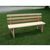 Cedar 27" Wide 10' Cross Legged Picnic Table with 4 pieces of 5' Backed Benches Natural WF27WCLTBB10CVD #2
