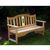Cedar Keyway Garden Bench Natural 2' WF8102CVD #4
