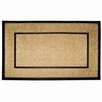 Coir Doormat with Black Rubber Frame 30" × 48" NH-18102