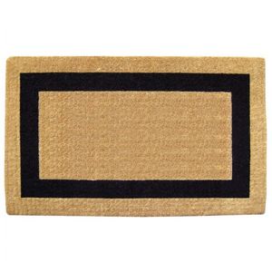 Heavy Duty Coir Mat with Black Single Picture Frame 22" × 36" NH-O2019