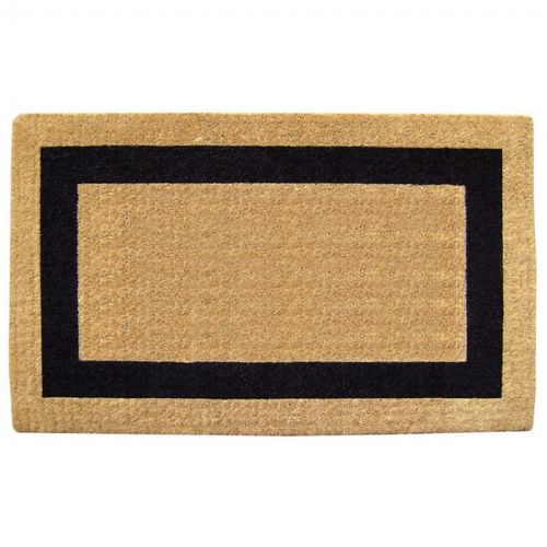 Heavy Duty Coir Mat with Black Single Picture Frame 38" × 60" NH-O2031