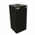 Witt Indoor Recycling Container 32 Gal. Charcoal Steel for Cans W-32GC01