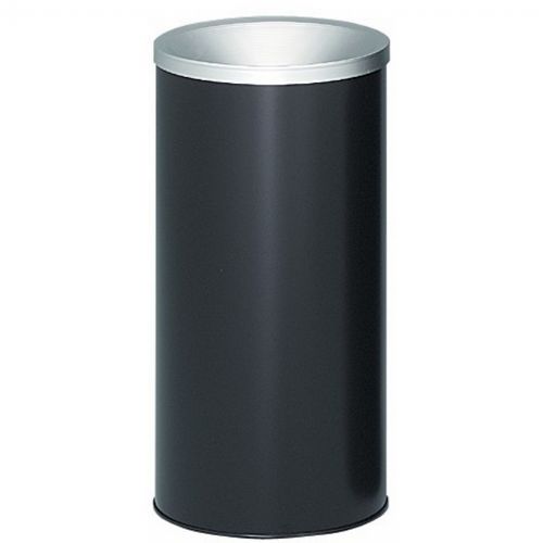 Witt Indoor/Outdoor Ash urn Black Pre-Galvanized Steel W-2000-BK