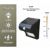 Solar Motion Sensor Deck & Wall Light - Black SL133 #5