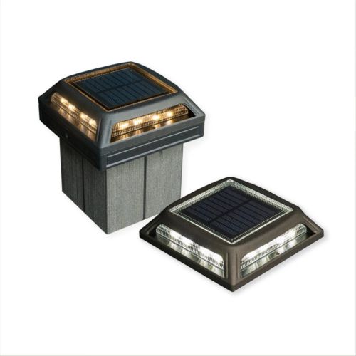 Muskoka Aluminum Solar Post Path Dock Light - Black SLD505-B