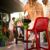 Air Outdoor Bar High Chair Red ISP068-RED #9
