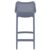 Air Outdoor Counter High Chair Dark Gray ISP067-DGR #2