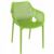 Air XL Outdoor Dining Arm Chair Tropical Green ISP007