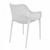 Air XL Outdoor Dining Arm Chair White ISP007-WHI #2