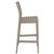 Ares Outdoor Barstool Taupe ISP101-DVR #2