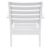 Artemis XL Outdoor Club Chair White with Natural Cushion ISP004-WHI-CNA #3