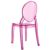 Baby Elizabeth Polycarbonate Kids Chair Transparent Pink ISP051-TPNK #3