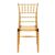 Chiavari Polycarbonate Dining Chair Transparent Amber ISP071-TAMB #3