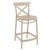 Cross Outdoor Counter Stool Taupe ISP264