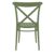 Cross Resin Outdoor Chair Olive Green ISP254-OLG #5