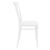 Cross Resin Outdoor Chair White ISP254-WHI #4