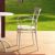 Cross XL Resin Outdoor Arm Chair White ISP256-WHI #7