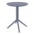 Dream Bistro Set with Sky 24" Round Folding Table Dark Gray S079121-DGR #3