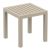 Dream Conversation Set with Ocean Side Table Taupe S079066-DVR #3