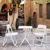 Dream Folding Outdoor Bistro Set with 2 Chairs White ISP0791S