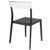 Flash Dining Chair Black with Transparent Clear ISP091-BLA-TCL #2