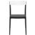 Flash Dining Chair Black with Transparent Clear ISP091-BLA-TCL #4