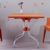 Forza Square Folding Table 31 inch - Orange ISP770-ORA #3