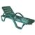 Havana Pool Chaise Furniture 6 piece Set Dark Green ISP078S6-GRE #2
