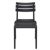 Helen Resin Outdoor Chair Black ISP284-BLA #4